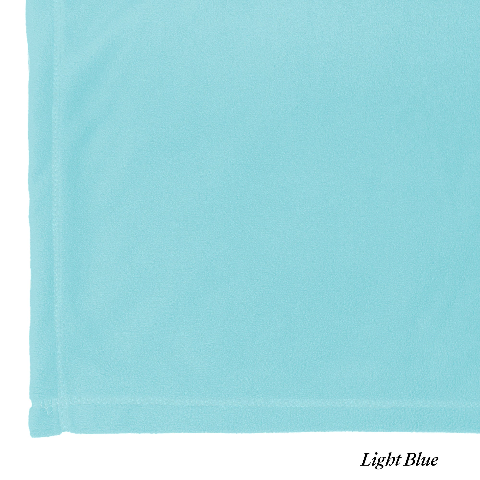 American Blanket Company - Peaceful Touch Fleece Blanket - The Best Fleece Blankets - light blue Fleece Blanket Swatch