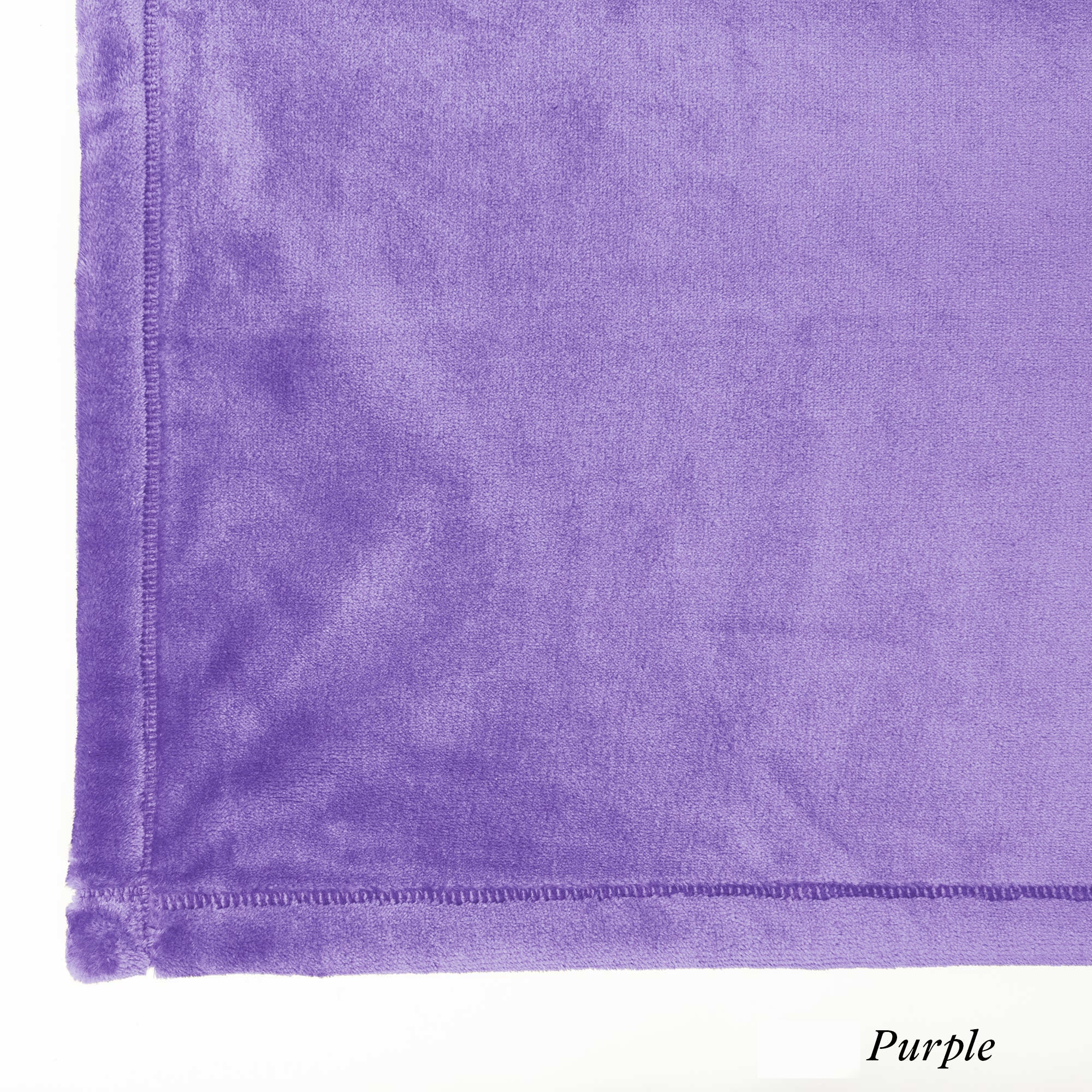 American blanket company - luster loft Fleece - Luster Loft Purple Fleece Blanket Swatch