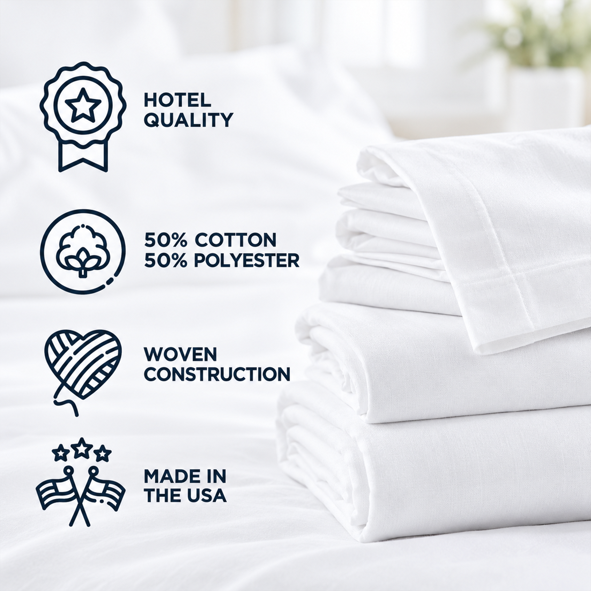Classic Comfort Bed Sheet, American Made