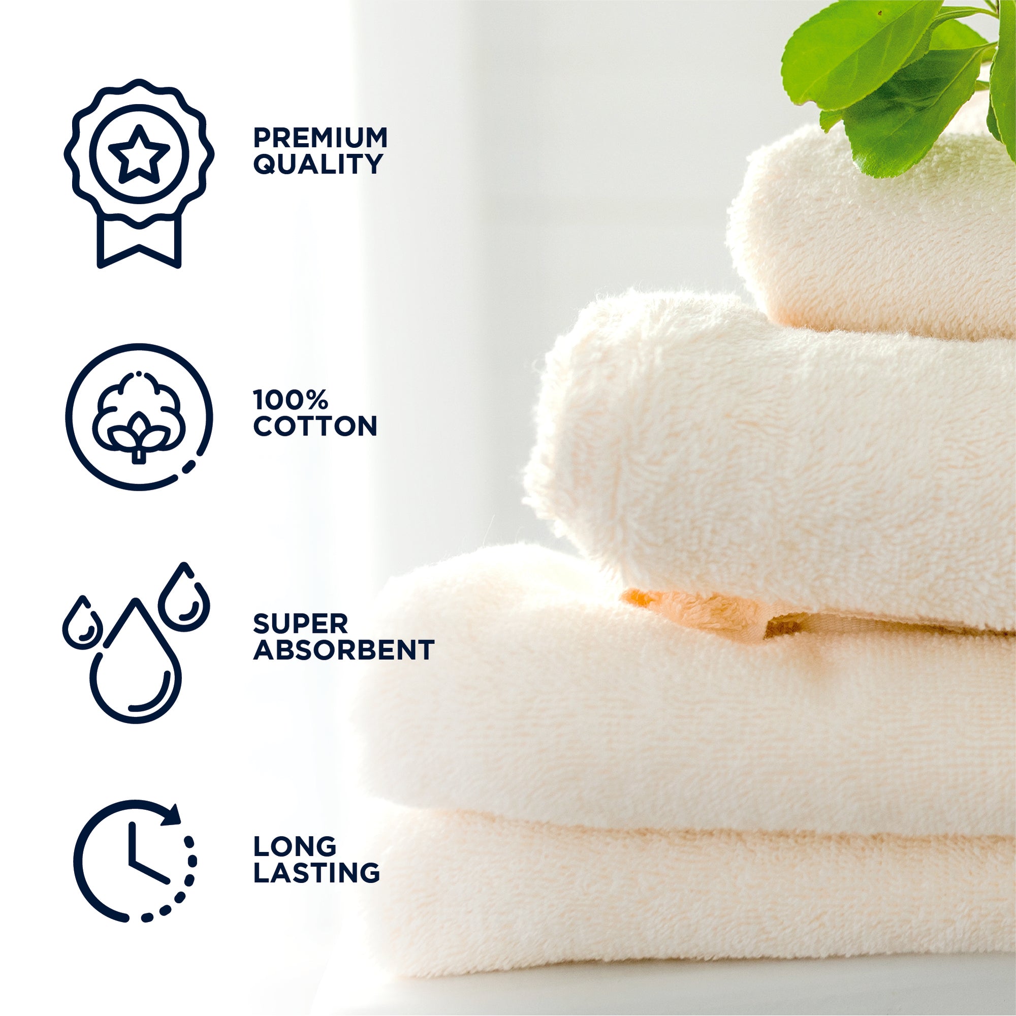 American Blanket Company - 100% Cotton Towels Beach & Pool  - PREMIUM QUALITY
100% COTTON
SUPERABSORBENT
LONG LASTING