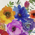 Watercolor Bouquet 1 / Throw (50
