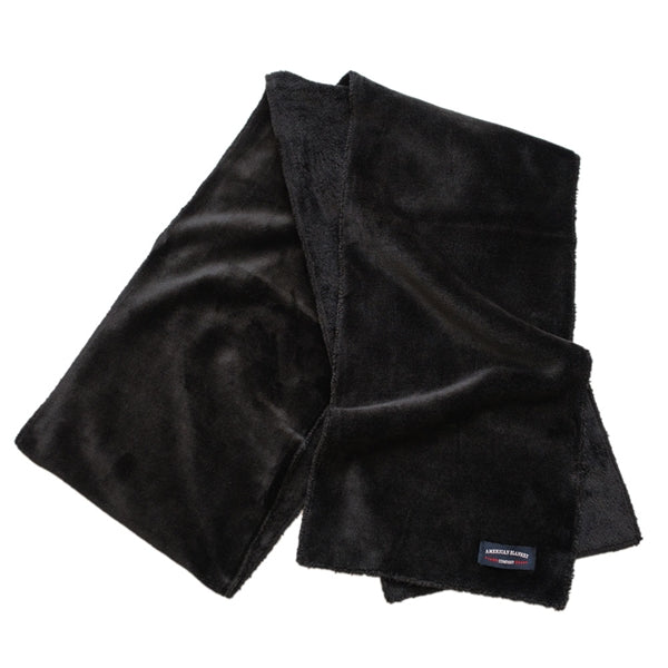 American Blanket Company - Luster Loft Fleece Scarf - black Luster Loft fleece scarf