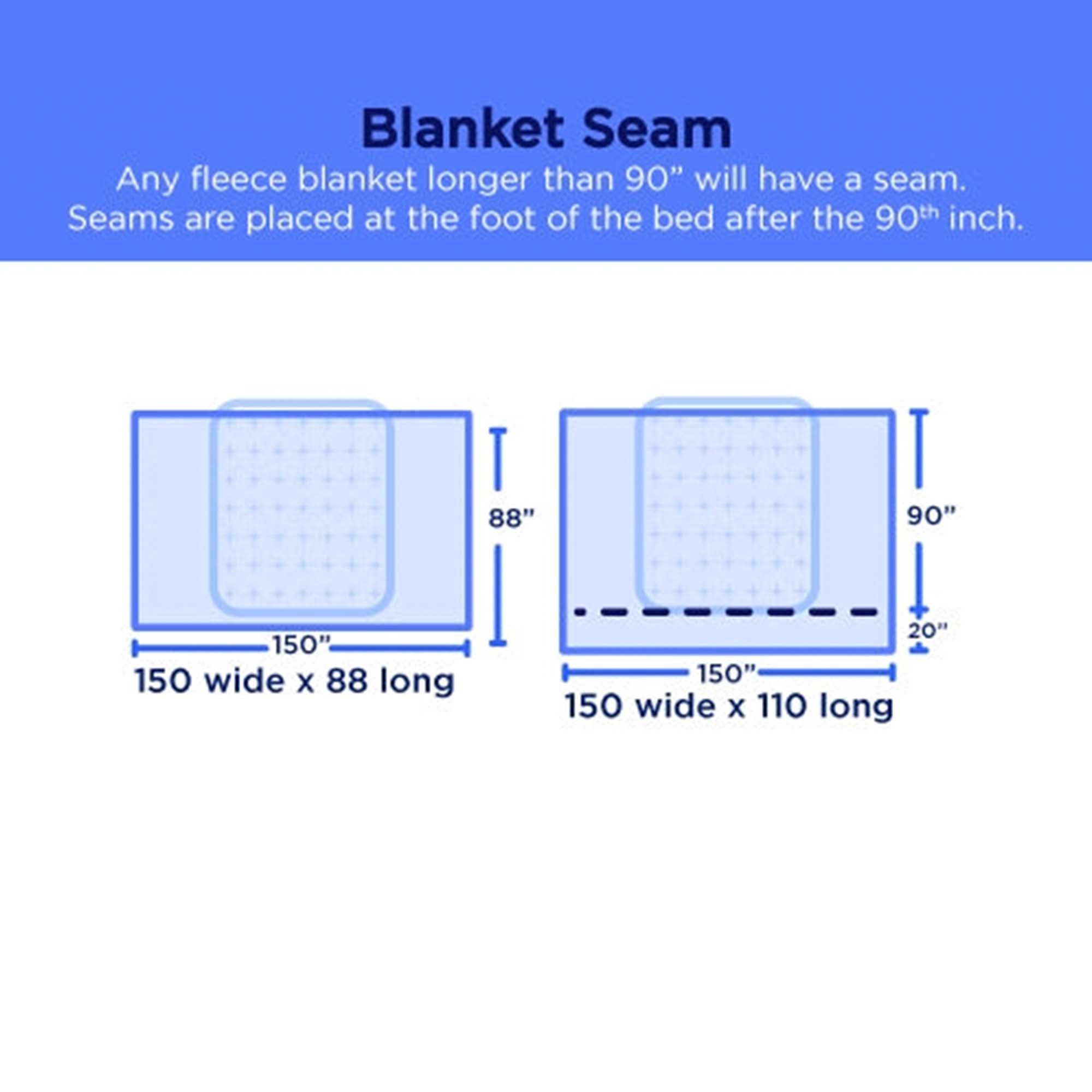 oversized blanket dimensions