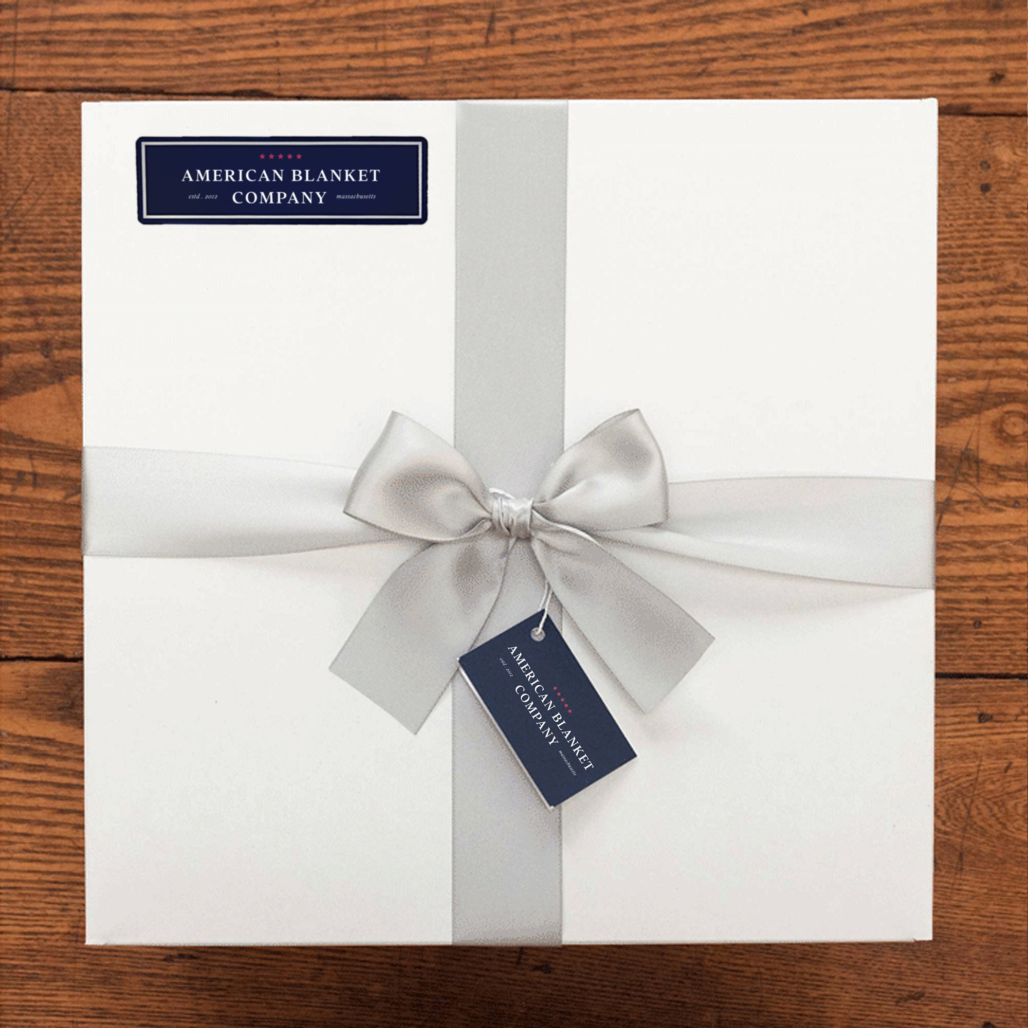 Gift Box - Luster Loft Fleece Blanket & Fleece Pillowcase Set - American Blanket Company