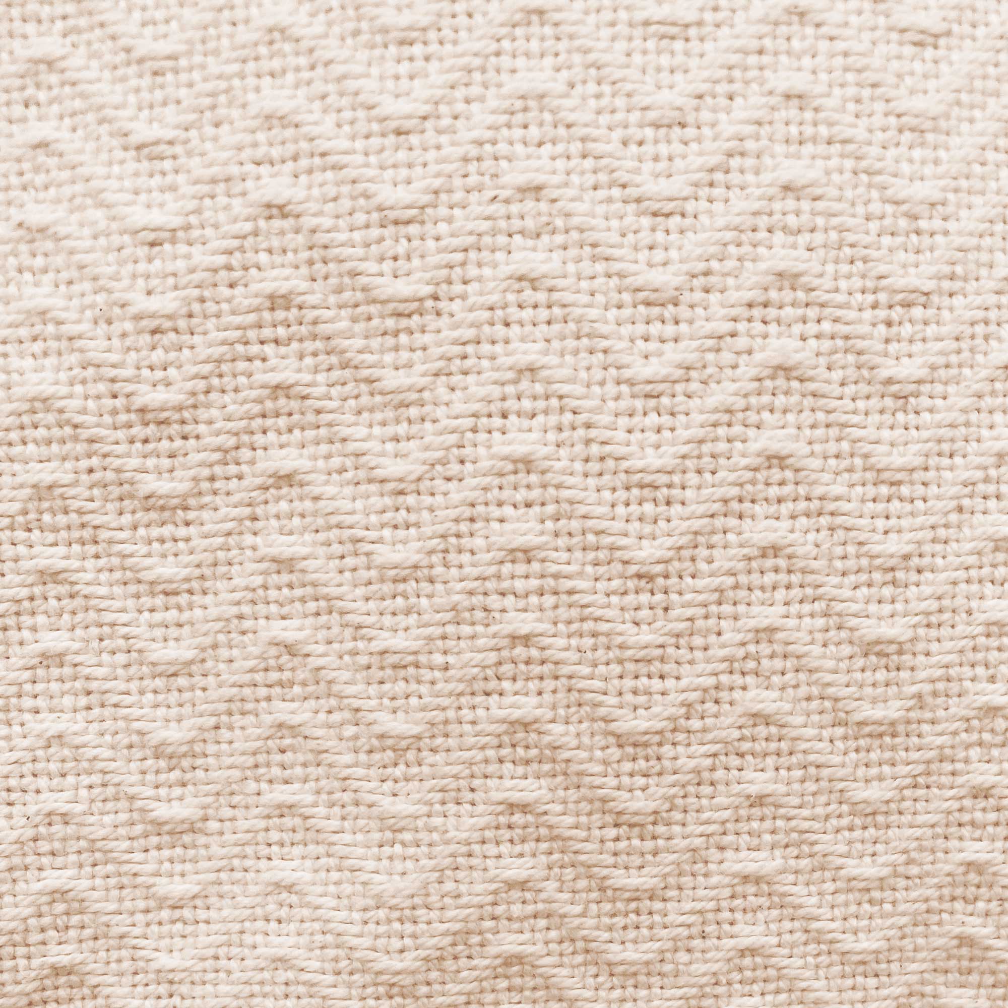 American Blanket Company - Chevron Weave 100% Cotton blankets - Cotton Blankets - Chevron Weave - Natural