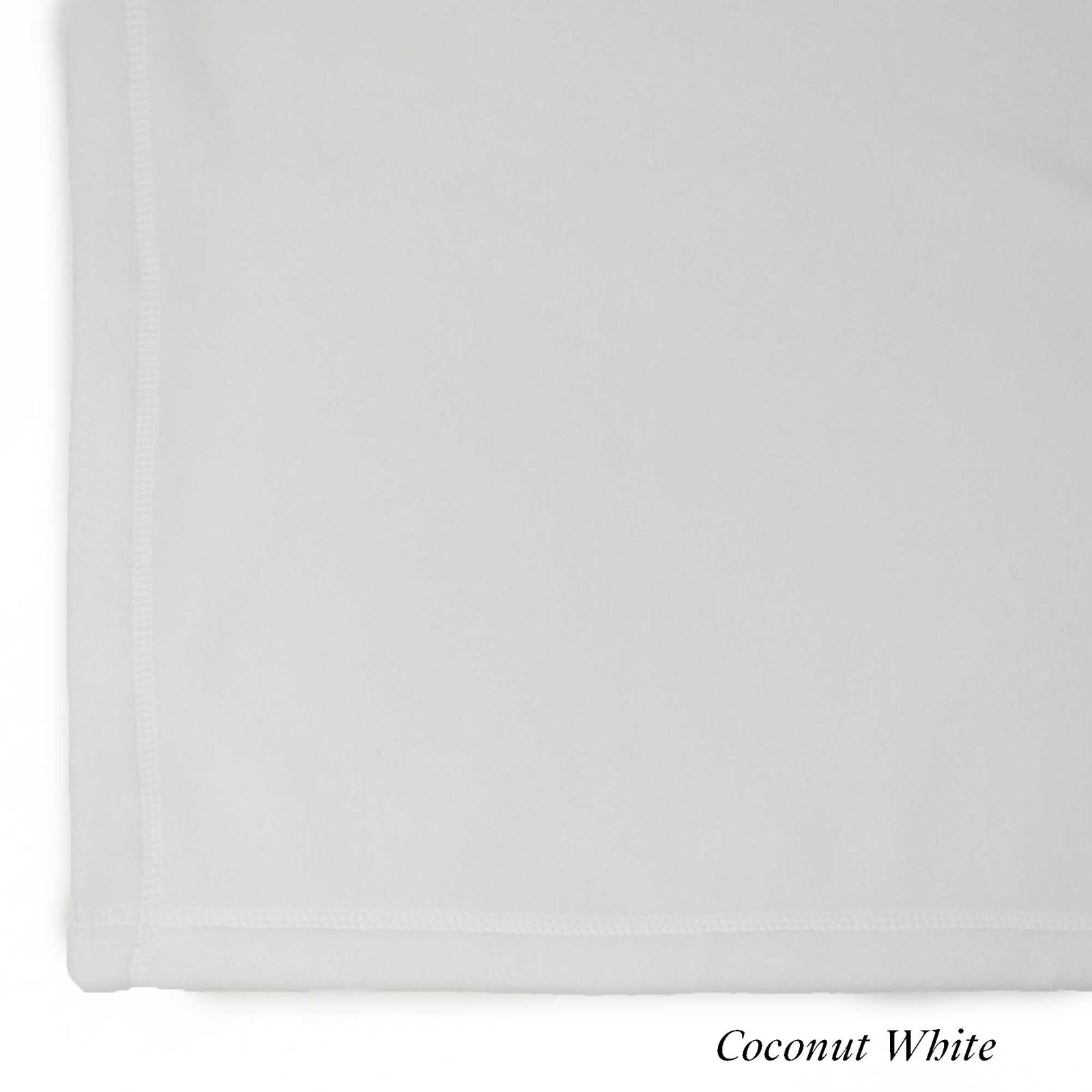 American Blanket Company - Peaceful Touch - The Best Fleece Blankets - Custom Size Peaceful Touch Fleece Blankets - Coconut White Fleece Blanket Swatch