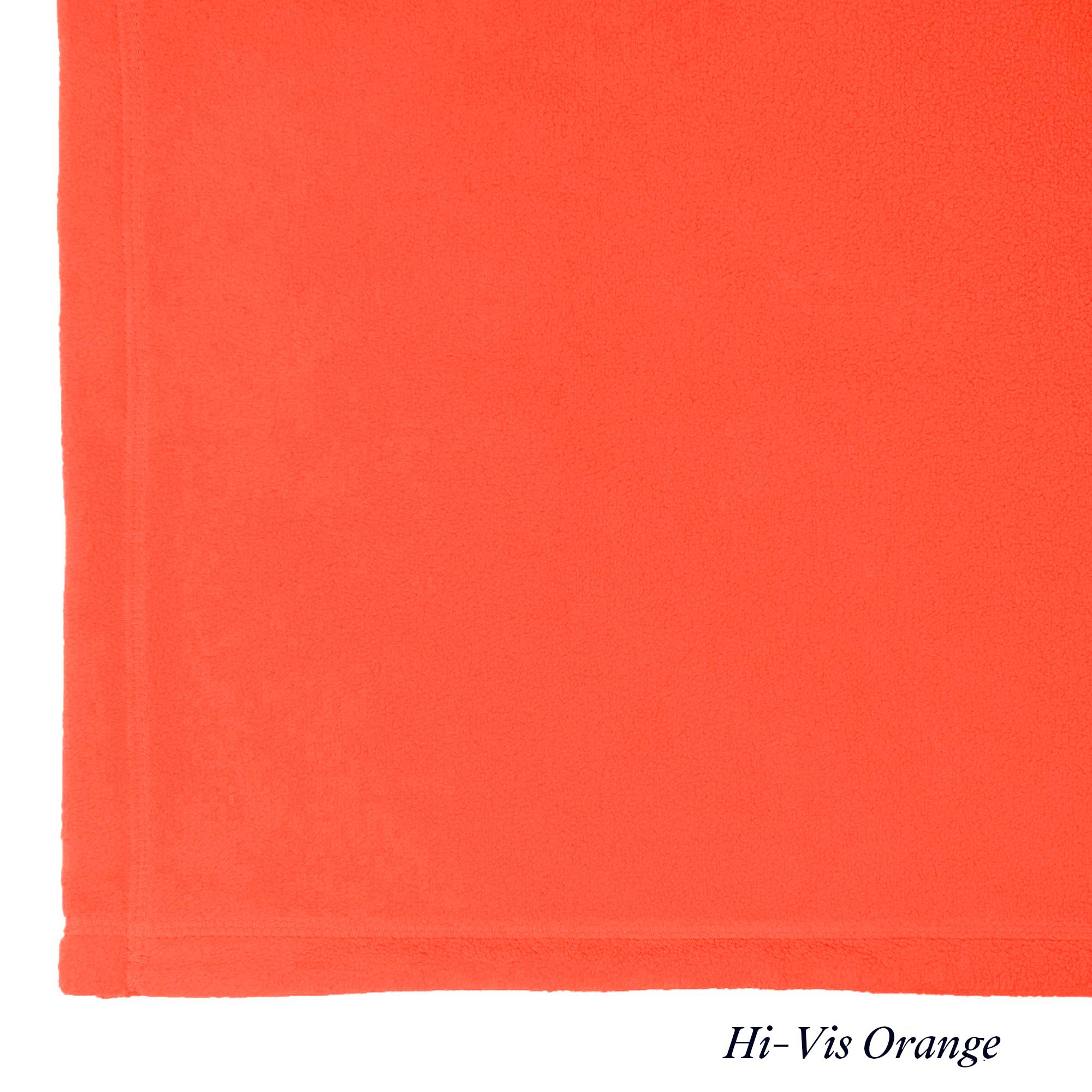 Hi Vis Orange - Emergency fleece Blanket - Peaceful Touch fleece blanket - American Blanket Company