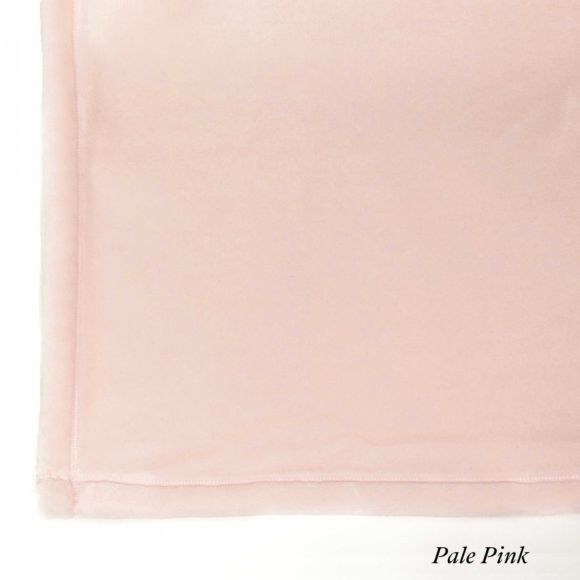 American blanket company - luster loft Fleece - Luster Loft Pale pink Fleece Blanket Swatch
