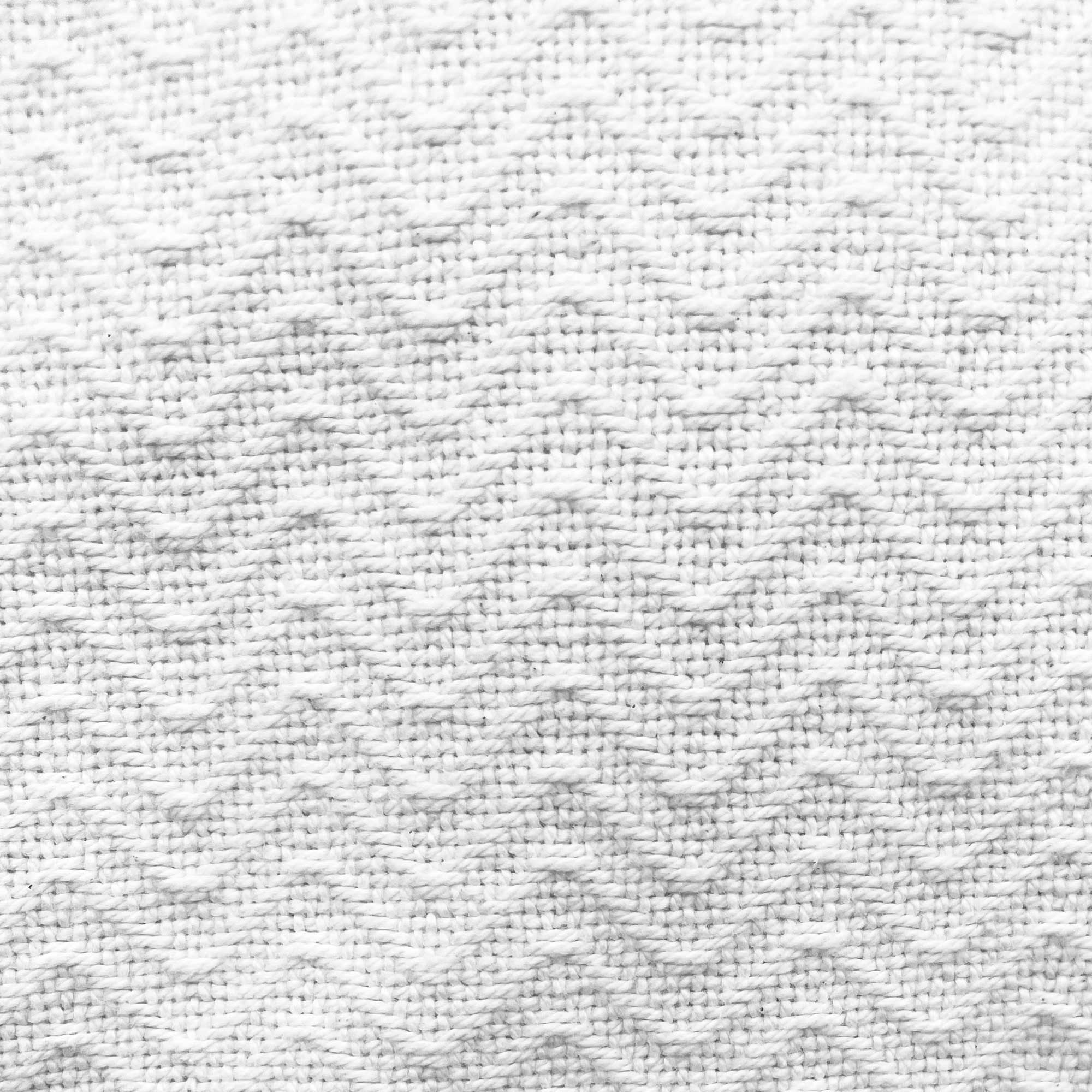 American Blanket Company - Chevron Weave 100% Cotton blankets - Cotton Blankets - Chevron Weave - white