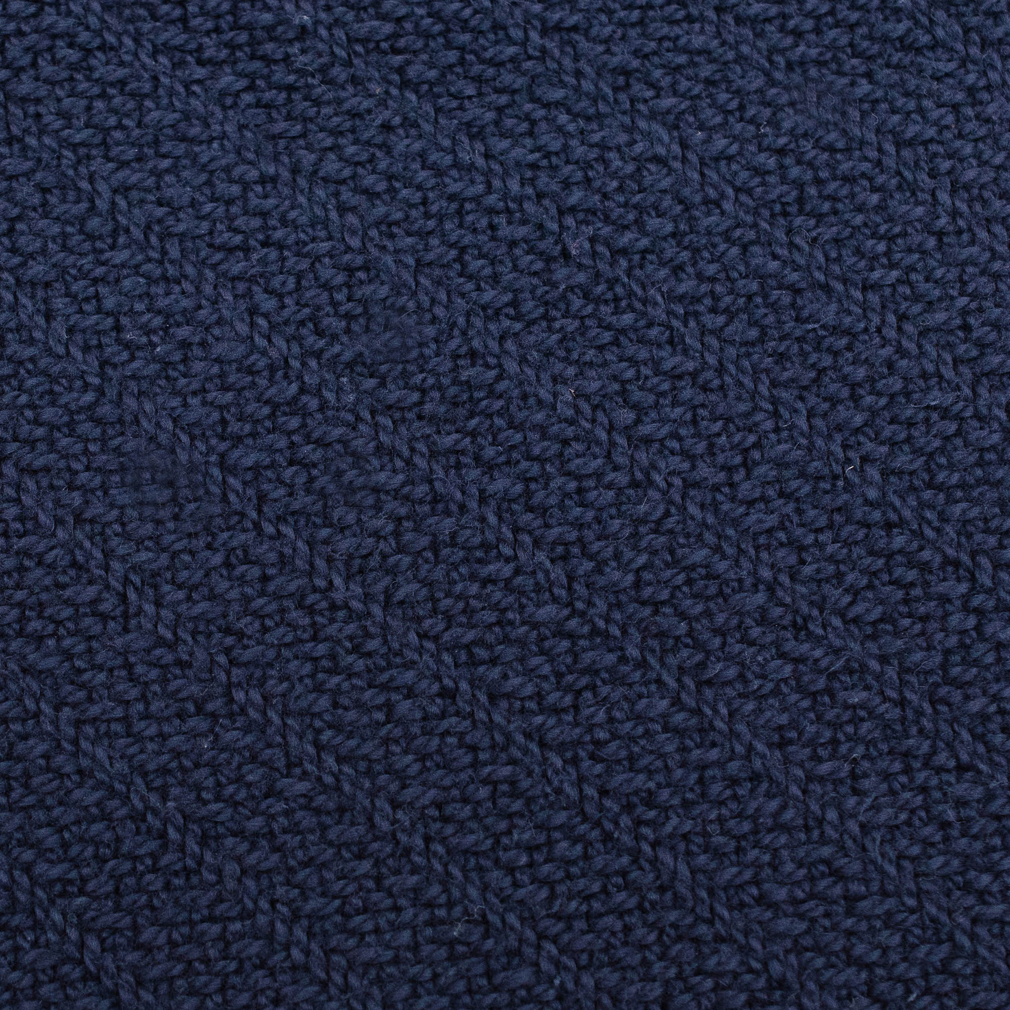 American Blanket Company -  100% Cotton Pillow Shams - Navy Basket Weave swatch